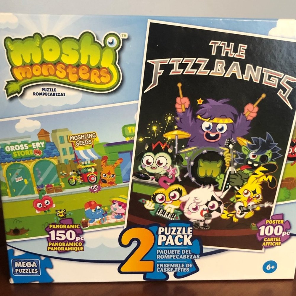 Moshi Monster 2 Puzzle Pack **NEW**